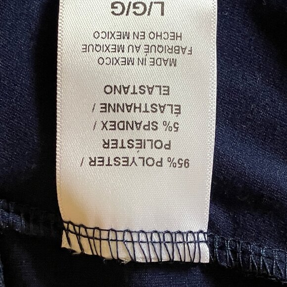 Bobeau Women's Jacket/Blazer/Top Open front Navy Blue Size L - Picture 4 of 10